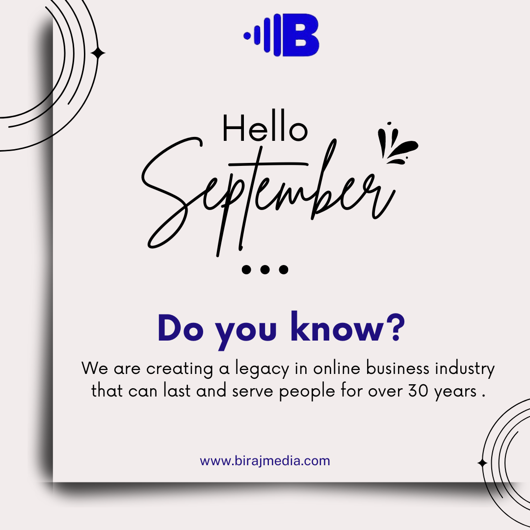 Hello September: Embracing New Beginnings and Opportunities